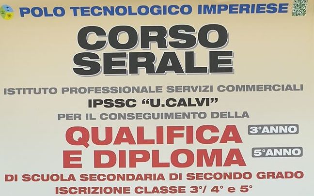 Iscrizione corso serale IPSSC A.S. 2020/2021