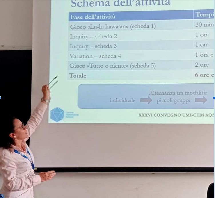 UnioneMatematicaItaliana XXXIV Convegno: la Prof.ssa Marta Manassero del Polo presenta il laboratorio “Scopriamo la probabilità”