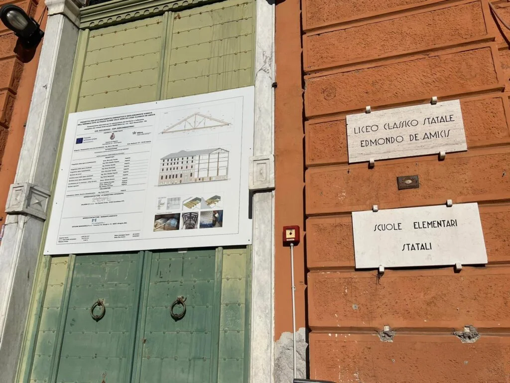 L’I.P.S.S.C. del Polo si rifà il look, parola del sindaco Claudio Scajola: “Edificio sicuro, con palestra, spazi verdi e parcheggio”