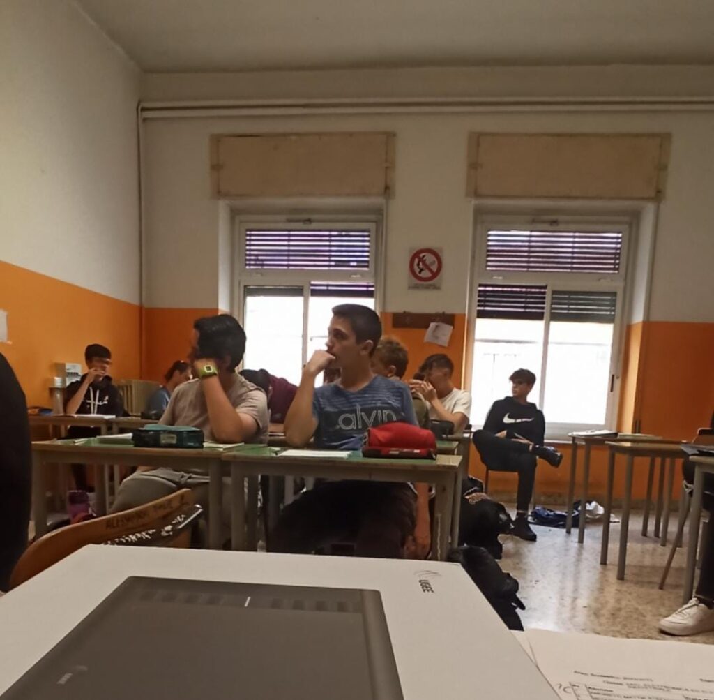 I ragazzi del Polo presenti allo stage del Dipartimento di Matematica di Genova